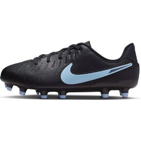 Nike Jr. Tiempo Legend 10 Academy Little/Big Kids' Multi-Ground Low-Top Soccer Cleats (Black/Black) in Kuwait