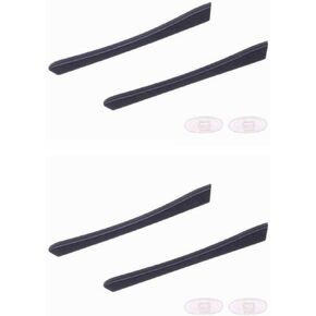 جوارب الأذن البديلة من Caulo متوافقة مع أوكلي OX5132 لوحة السطح OX8132 Sunder OX8165 إطارات النظارات الشمسية السرج (أسود - زوج واحد) in Kuwait
