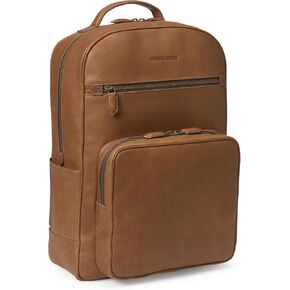 Johnston & Murphy Men's Rhodes Backpack, Tan Full Grain, One Size in Saudi Arabia