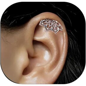 Spider Web Statement Cartilage Earring for Women Men Spider Ear Helix Piercing Unique Halloween Accessorys Jewelry in Saudi Arabia