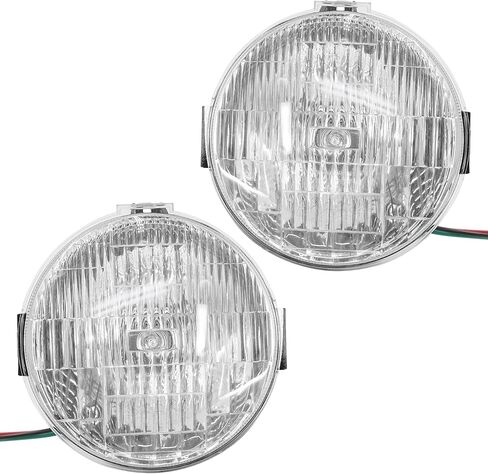 Caltric Left and Right Headlight Kit Compatible with Yamaha Kodiak 700 YFM700 YFM 700 4X4 2016 2017 2018 2019 2020 in Saudi Arabia