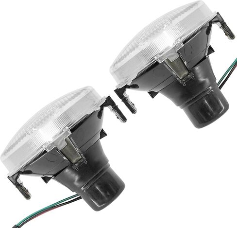 Caltric Left and Right Headlight Kit Compatible with Yamaha Kodiak 700 YFM700 YFM 700 4X4 2016 2017 2018 2019 2020 in Saudi Arabia