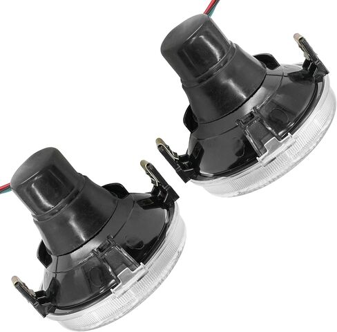 Caltric Left and Right Headlight Kit Compatible with Yamaha Kodiak 700 YFM700 YFM 700 4X4 2016 2017 2018 2019 2020 in Saudi Arabia