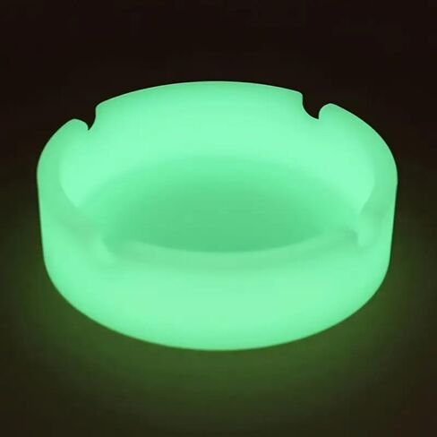 Silicone Ashtray - Small Indoor & Outdoor Ashtrays for Patio | Waterproof, Heat-Resistant Ashtrays for Home, Office, and Garden Use -Grey in Saudi Arabia