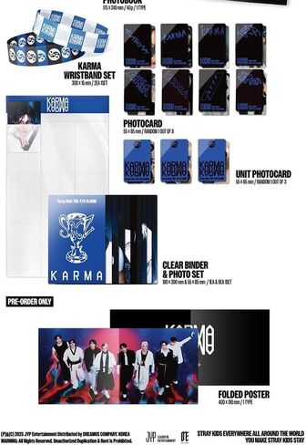 Stray Kids KARMA 4th Full Album (KARMA LIMITED VER.) in Saudi Arabia