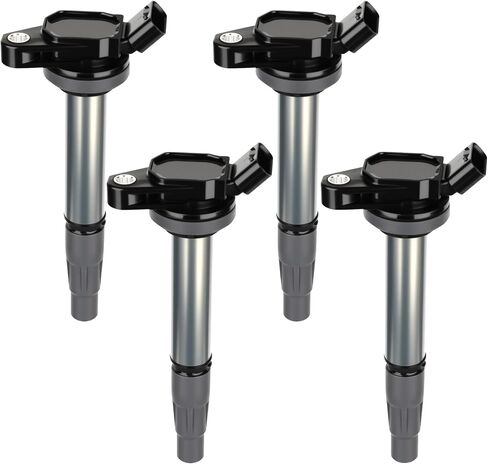 Ignition Coil Compatible with Toyota Corolla Prius Matrix 1.8 L4 for Scion XD 1.8L 2009 2010 2011 2012 2013 2014 2015 2016 2017 Coils Set OE# UF596 C1714 90919-02252 GN10341 IC686 E1096 Set of 4 in Saudi Arabia