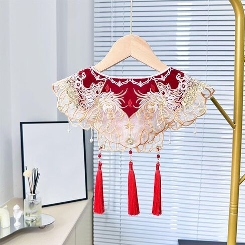 طوق الأزهار التطريز للنساء طوق شرابات الأزهار شال الزخرفية طوق Yunjian الصينية in Kuwait