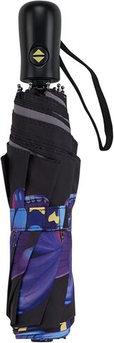 Galleria-Water Lilies Auto-Open/Close Large Portable Rain Folding Umbrella in Saudi Arabia
