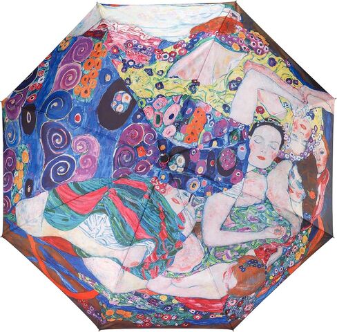 Galleria-Water Lilies Auto-Open/Close Large Portable Rain Folding Umbrella in Saudi Arabia