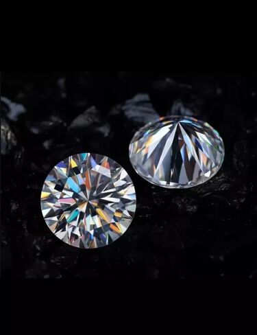 Loose Lab Grown CVD Diamond Lot 5 Mm Round D Color VVS1 Clarity Genuine GIE Certified Perfect for Engagement Rings Necklace Luxurious Jewelry in Saudi Arabia