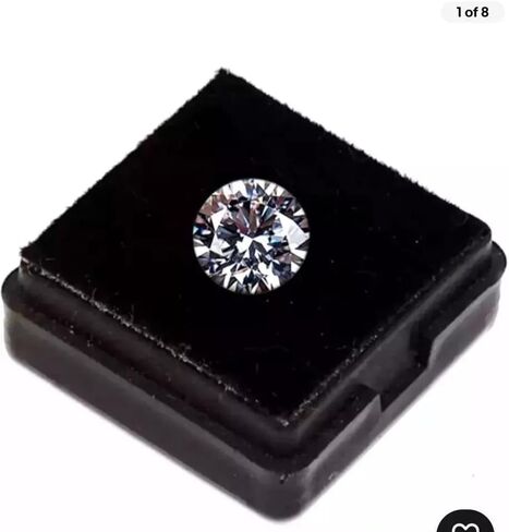 Loose Lab Grown CVD Diamond Lot 5 Mm Round D Color VVS1 Clarity Genuine GIE Certified Perfect for Engagement Rings Necklace Luxurious Jewelry in Saudi Arabia