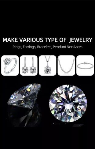 Loose Lab Grown CVD Diamond Lot 5 Mm Round D Color VVS1 Clarity Genuine GIE Certified Perfect for Engagement Rings Necklace Luxurious Jewelry in Saudi Arabia