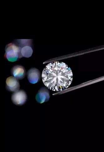 Loose Lab Grown CVD Diamond Lot 5 Mm Round D Color VVS1 Clarity Genuine GIE Certified Perfect for Engagement Rings Necklace Luxurious Jewelry in Saudi Arabia