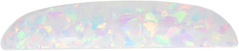 uGems Created Opal Cabochon for Fine Jewelry Fiery White in Saudi Arabia