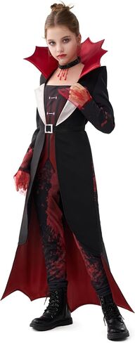 Spooktacular Creations Bloody Vampire Costume for Girls, Halloween Costume for Kids, Halloween Vampiress Role Play Dress in Saudi Arabia