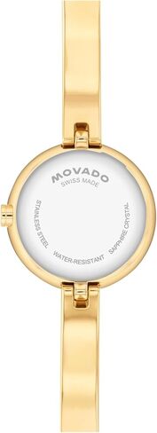 ساعة Movado النسائية المتحفية – كوارتز سويسرية – وسادة 21 ملم، هيكل دائري أو بيضاوي – سوار كلاسيكي من الفولاذ المقاوم للصدأ – هدية لها in Saudi Arabia