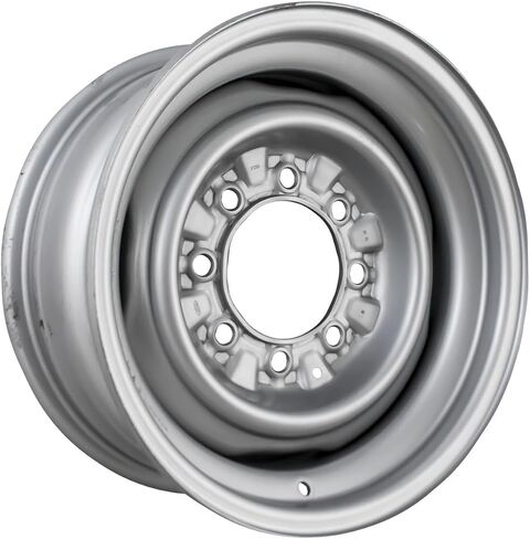 حافة عجلة فولاذية مقاس 16 بوصة لسيارة Ford Pickup/2008-2014 Van (تصميم 4 فتحات) - رمادي فاتح من مصنع Reman in Kuwait