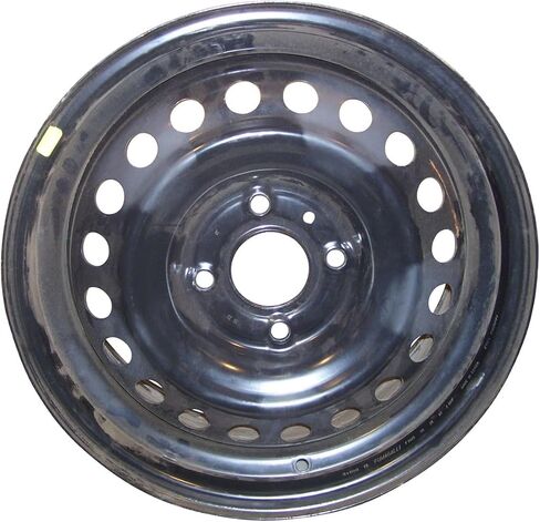 16 inch Steel Wheel Rim for 07-12 Nissan Sentra (20-Hole Design) - Black Reman Factory Steel Wheel in Saudi Arabia
