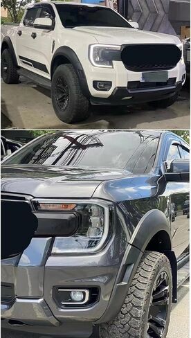 Auto Fender Flare Compatible For Ford Ranger T9 Wildtrack Xlt 2023 2024 2025 Car Exterior Accessories Parts(WIldtrack No Led) in Saudi Arabia