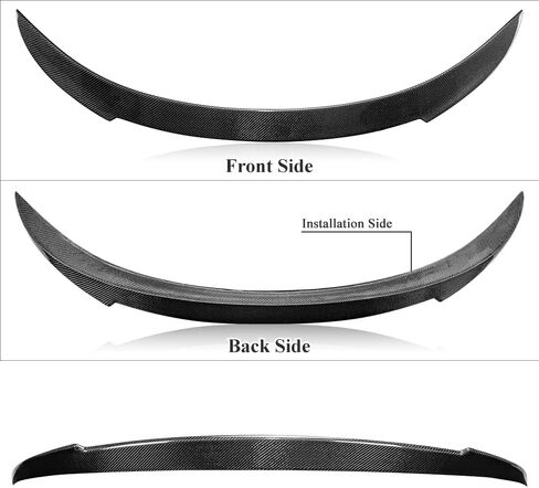 AeroBon Real Carbon Fiber Trunk Spoiler متوافق مع 2012-2018 BMW 6 Series F06 M6 Gran Coupe وF13 M6 Coupe Rear Spoiler (H Style) in Saudi Arabia