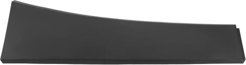 HECASA Upper Behind Cab Fairing Extension Compatible with 2004-2016 Volvo VNL Replacement for 82286080 Cabin Wind Fairing Black Glass Fiber Reinforced Polypropylene Right Passenger Side in Saudi Arabia