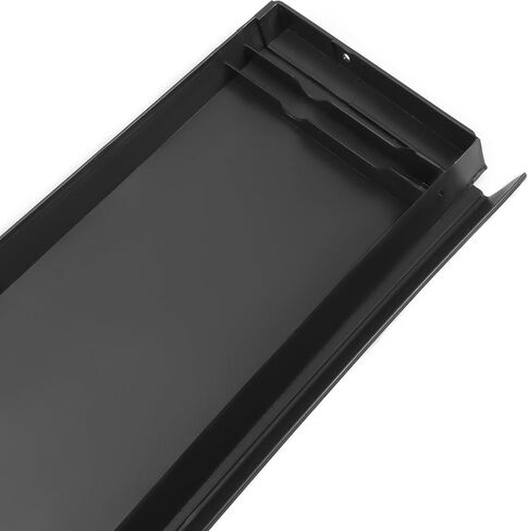 HECASA Upper Behind Cab Fairing Extension Compatible with 2004-2016 Volvo VNL Replacement for 82286080 Cabin Wind Fairing Black Glass Fiber Reinforced Polypropylene Right Passenger Side in Saudi Arabia