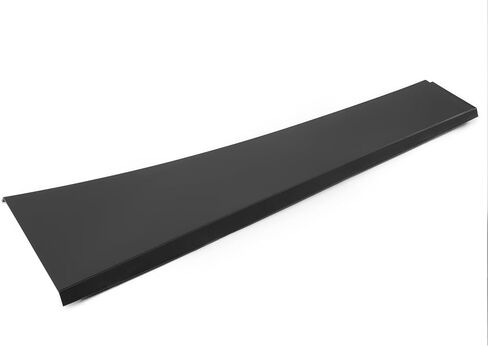 HECASA Upper Behind Cab Fairing Extension Compatible with 2004-2016 Volvo VNL Replacement for 82286080 Cabin Wind Fairing Black Glass Fiber Reinforced Polypropylene Right Passenger Side in Saudi Arabia
