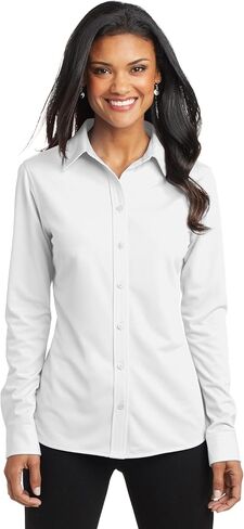 Port Authority Ladies Dimension Knit Dress Shirt in Saudi Arabia