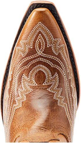 حذاء ARIAT النسائي Casanova Western Boot ذو مقدمة قصيرة بني 7 1/2 W US in Saudi Arabia