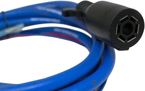 Load Trail 090093 Cold Weather Wire Harness Extension with 7-Way RV Plug for Pintle Hook Trailers in Saudi Arabia