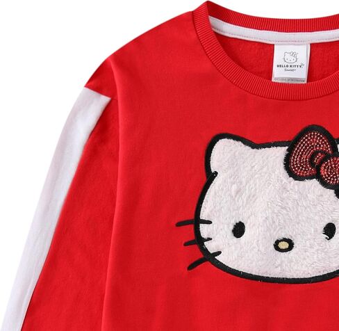 Hello Kitty Sanrio Girls Sweatshirt and Pants Set for Big Kids in Saudi Arabia
