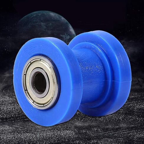 Pulley, 10mm Chain Roller Slider Tensioner Wheel Pit Dirt Mini Bike Moto Atv(Blue) in Saudi Arabia