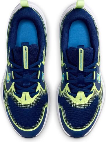 Nike Cosmic Runner Big Kids' Road Running Shoes (Blue Void/Barely Volt/University Blue) in Saudi Arabia