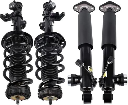 4PCS Front & Rear Shock Absorber Suspension Spring Strut Assembly W/Electric Compatible For Cadillac SRX 2010-2016 22793799 22793801 in Saudi Arabia