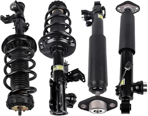 4PCS Front & Rear Shock Absorber Suspension Spring Strut Assembly W/Electric Compatible For Cadillac SRX 2010-2016 22793799 22793801 in Saudi Arabia