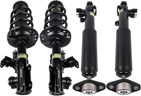 4PCS Front & Rear Shock Absorber Suspension Spring Strut Assembly W/Electric Compatible For Cadillac SRX 2010-2016 22793799 22793801 in Saudi Arabia