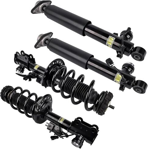 4PCS Front & Rear Shock Absorber Suspension Spring Strut Assembly W/Electric Compatible For Cadillac SRX 2010-2016 22793799 22793801 in Saudi Arabia