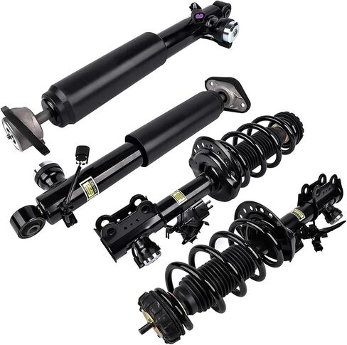 4PCS Front & Rear Shock Absorber Suspension Spring Strut Assembly W/Electric Compatible For Cadillac SRX 2010-2016 22793799 22793801 in Saudi Arabia