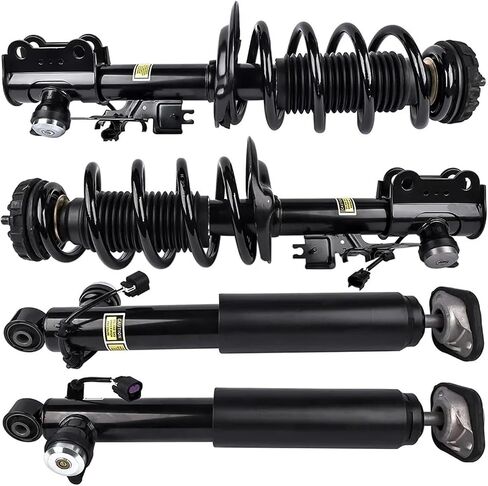 4PCS Front & Rear Shock Absorber Suspension Spring Strut Assembly W/Electric Compatible For Cadillac SRX 2010-2016 22793799 22793801 in Saudi Arabia