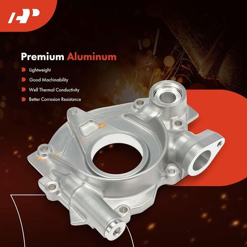 A-Premium Engine Oil Pump for Engine 2.8L 2.9L 3.5L 3.7L 4.2L - Compatible with Chevrolet Colorado, Trailblazer & GMC Canyon, Envoy & Hummer H3, H3T & Isuzu Ascender & Oldsmobile Bravada & Saab 9-7x in Saudi Arabia