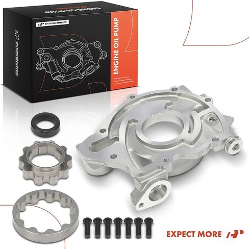 A-Premium Engine Oil Pump for Engine 2.8L 2.9L 3.5L 3.7L 4.2L - Compatible with Chevrolet Colorado, Trailblazer & GMC Canyon, Envoy & Hummer H3, H3T & Isuzu Ascender & Oldsmobile Bravada & Saab 9-7x in Saudi Arabia