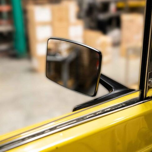 United Pacific 111010 Side View Mirror Rh=Lh, Exterior, Zinc Die Cast, Satin Black Housing and Mounting Arm in Saudi Arabia