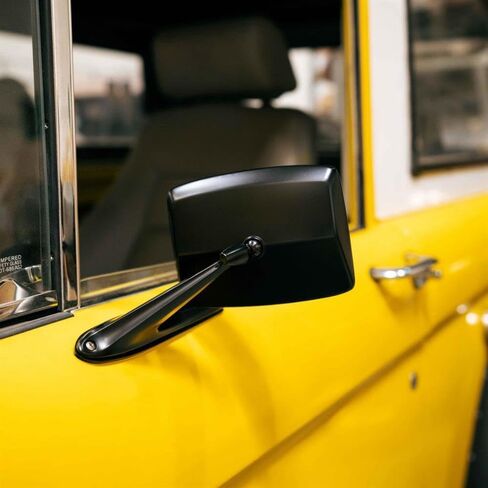 United Pacific 111010 Side View Mirror Rh=Lh, Exterior, Zinc Die Cast, Satin Black Housing and Mounting Arm in Saudi Arabia