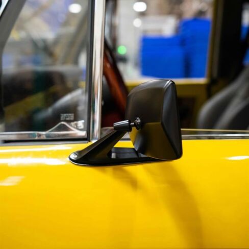 United Pacific 111010 Side View Mirror Rh=Lh, Exterior, Zinc Die Cast, Satin Black Housing and Mounting Arm in Saudi Arabia