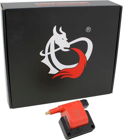AIP Electronics Dragon FIRE Performance Power Pack ملف الإشعال متوافق مع 1998-2003 دودج كرايسلر جيب بليموث V8 V6 يستبدل UF198 56028172AB 56028172 56028173 OEM Fit C198-DF in Saudi Arabia
