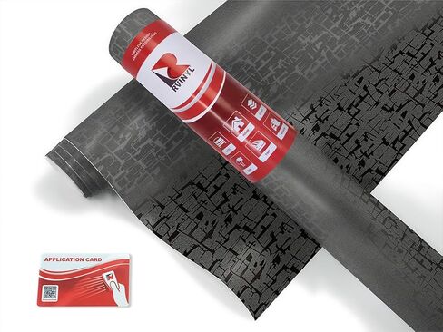 Rwraps 3D Camouflage Vinyl Car Wrap Film in Night Shade - 5ft x 1ft - Vehicle Sheet Roll with Adhesive Back and Air Release Technology in Saudi Arabia