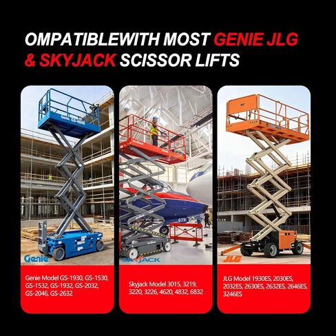 شاحن بطارية مقصية HB600-24B، 24 فولت 25 أمبير لمصاعد الجني/سكايجاك/JLG، يستبدل 161827/128537/96211/105739GT، IP67 شاحن بطارية Genie Gs 1930 المقاوم للماء وشاحن رفع JLG 2030ES in Kuwait