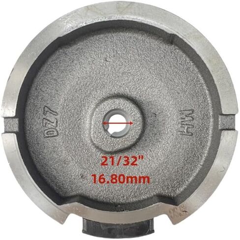 Flywheel for Powermate 9" 3.5 FT-LBS Gas Edger for Predator 79cc 99cc Engine for Coleman Powersports 98cc 100cc 3HP CC100X Go Kart Mini Bike Scooter for Champion 1500W 1800W Non-Inverter Generator in Saudi Arabia