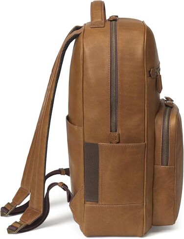 Johnston & Murphy Men's Rhodes Backpack Black Full Grain in Saudi Arabia