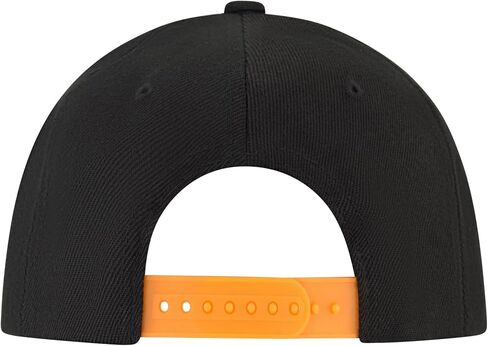 Snoopy Baseball Hat, Great Pumpkin Logo, Adjustable Snapback Cap Closure, Embroidered Design, Black in Saudi Arabia